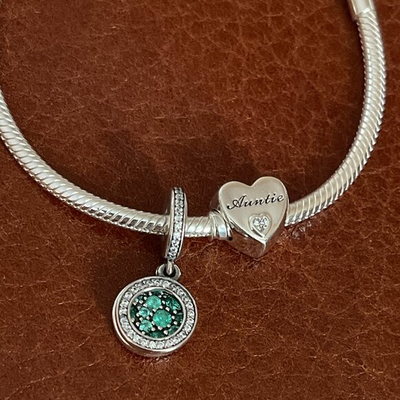 Pandora Moments T-Bar Snake Chain Bracelet 18cm /7.2 inch - Picture 2 of 10